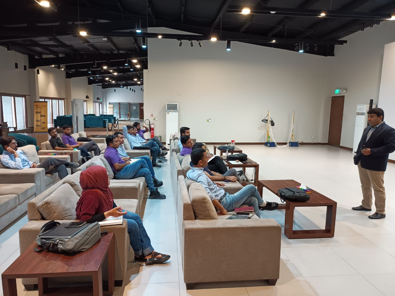 proactive risk control session of hse training