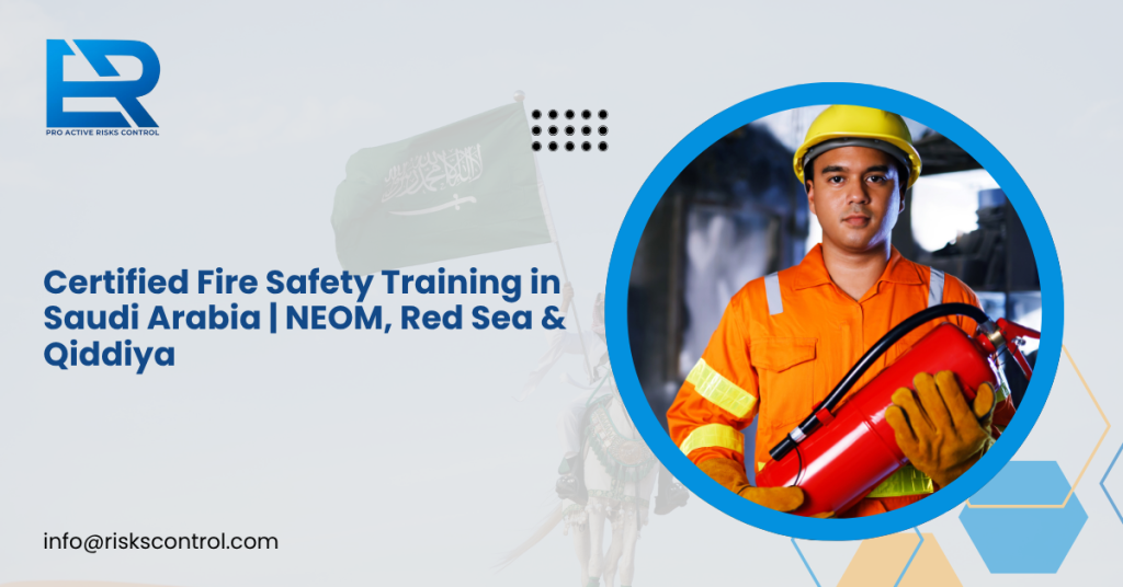 Certified fire safety professionals working in Saudi Arabia mega projects