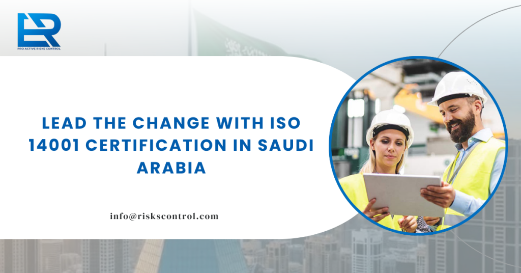 Business professionals achieving ISO 14001 Certification in Saudi Arabia under Vision 2030 sustainability goals