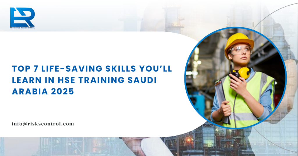 “HSE training Saudi Arabia session teaching life-saving workplace safety skills”