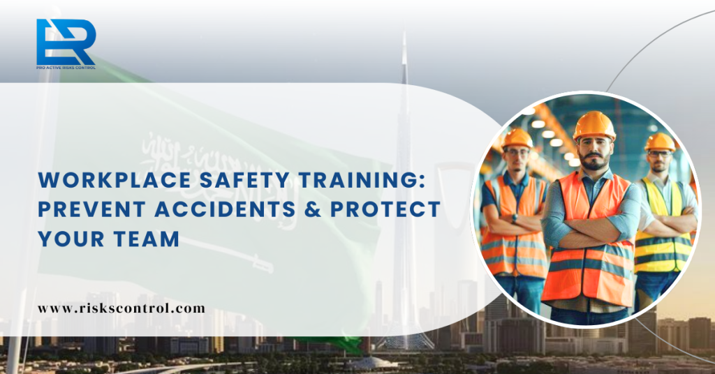 Workplace safety training session for employees to prevent workplace accidents and improve occupational health and safety.