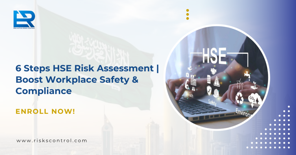 HSE Risk Assessment 6-step guide for workplace safety, hazard identification, risk control, and ISO compliance