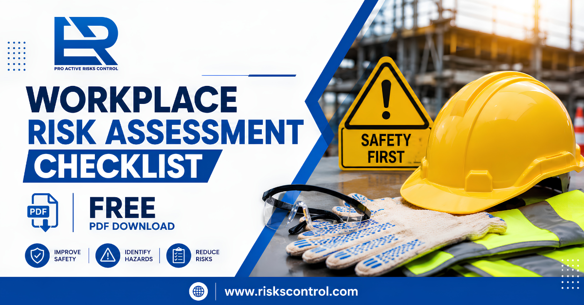 Workplace Risk Assessment Checklist (Free PDF) – 2026 Guide